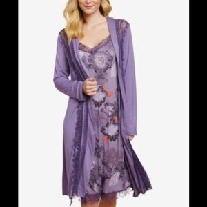 💫 HP💫 Nursing Nightgown + Matching Robe Bundle